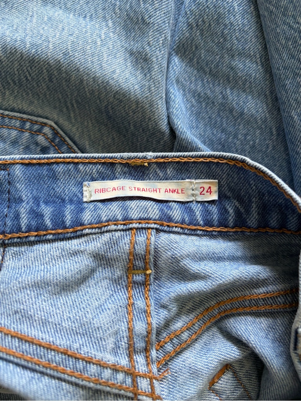Levi's Ribcage High Rise Straight Ankle Jean - Picture 5 of 6
